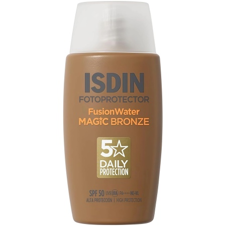 FOTOPROTECTOR ISDIN SPF 50 FUSION WATER BRONZE | Cosmética | Farmae...