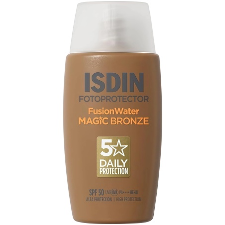 FOTOPROTECTOR ISDIN SPF 50 FUSION WATER BRONZE | Cosmética | Farmae...