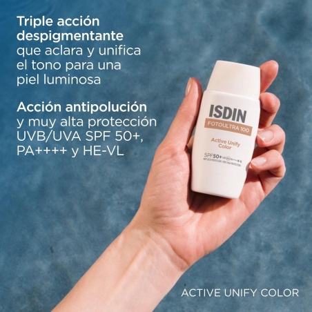 ISDIN Fotoultra 100 Active Unify COLOR SPF 50+ 50 ml | Cosmética | ...