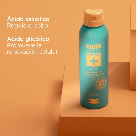 ISDIN Teen Skin Acniben Body 150 ml | Cosmética | Farmaelglobo