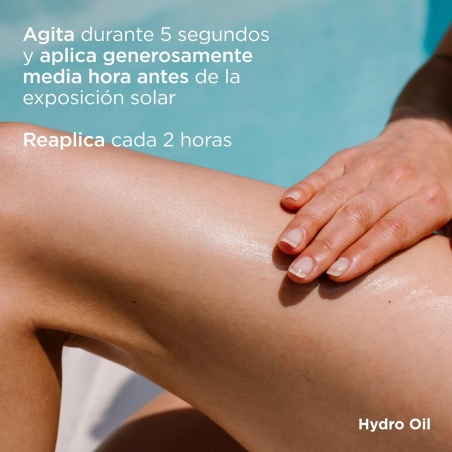 ISDIN Fotoprotector HydroOil SPF 30 200 ml | Solares | Farmaelglobo