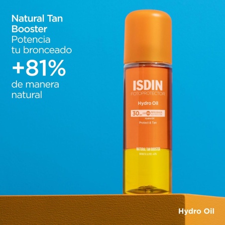 ISDIN Fotoprotector HydroOil SPF 30 200 ml | Solares | Farmaelglobo