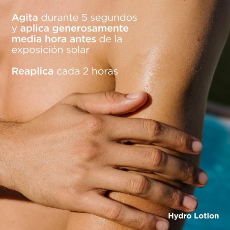 ISDIN Fotoprotector HydroLotion SPF 50 200 ml | Solares | Farmaelglobo
