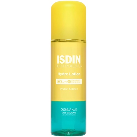 ISDIN Fotoprotector HydroLotion SPF 50 200 ml | Solares | Farmaelglobo