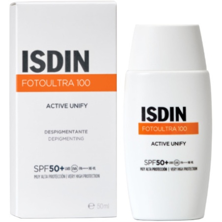 ISDIN Fotoultra 100 Active Unify SPF 50+ 50 ml | Cosmética | Farmae...