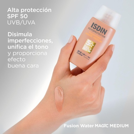 ISDIN Fusion Water Magic Color SPF 50+ 50 ml | Cosmética | Farmaelg...