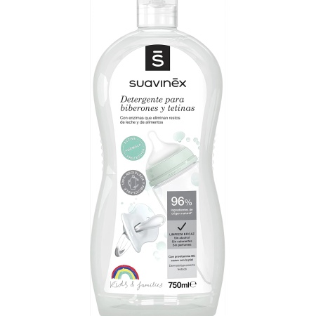 Suavinex Detergente Especial Biberones y Tetinas 750 ml