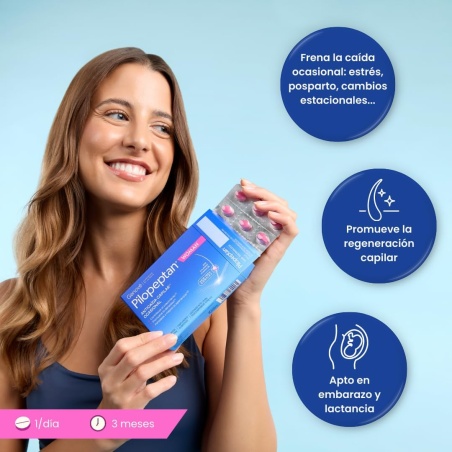 Pilopeptan Woman Cabello Mujer 30 comprimidos | Vitaminas | Farmael...