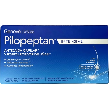 Pilopeptan Intensive Cabello y Uñas Complemento 15 sobres | Vitamin...