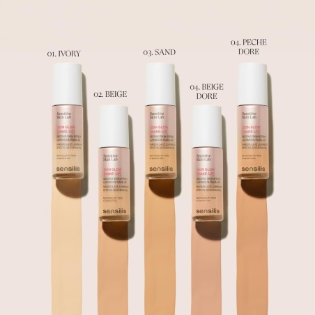 Sensilis Skin Glow Tono 4 Beige Rosé Base de Maquillaje 30ml