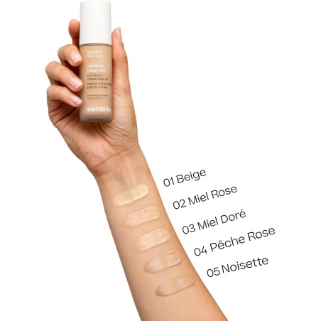 Sensilis Upgrade Lifting Make Up 30ml Maquillaje Tono 5 Noisette