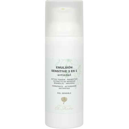 Farmacia El Globo Emulsión Sensitive hombre 3 en 1 50 ml | Cosmétic...