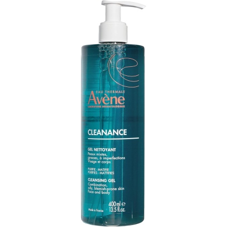 Avene Cleanance Gel limpiador 400 ml | Cosmética | Farmaelglobo