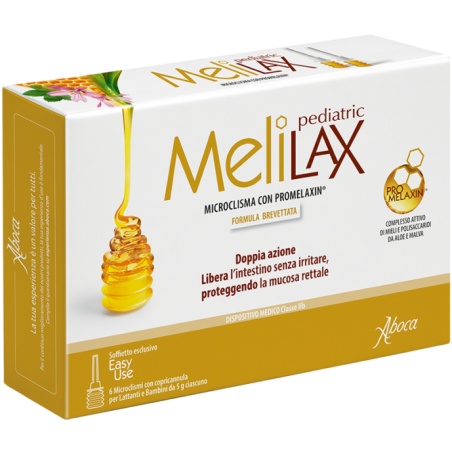 Aboca Melilax Pediatric Microenemas 6 Unidades