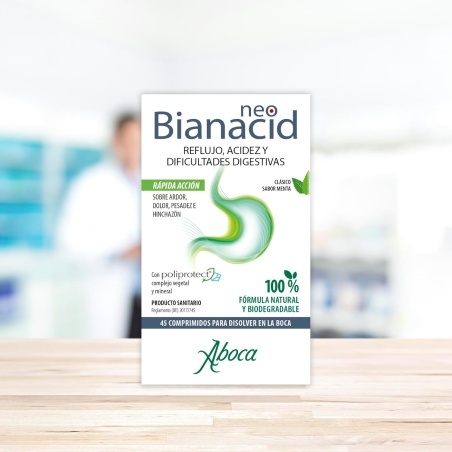 Aboca NeoBianacid 45 comprimidos | Dietética y nutrición | Farmaelg...