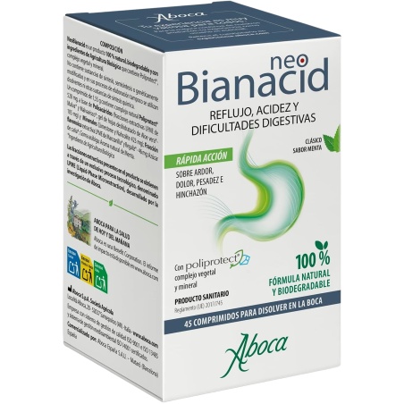 Aboca NeoBianacid 45 comprimidos | Dietética y nutrición | Farmaelg...