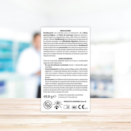 Aboca NeoBianacid 45 comprimidos | Dietética y nutrición | Farmaelg...