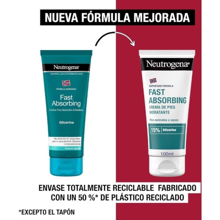 Neutrogena DUPLO Crema de Pies Absorción inmediata 100 ml+100 ml | ...