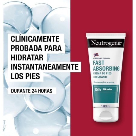 Neutrogena DUPLO Crema de Pies Absorción inmediata 100 ml+100 ml | ...