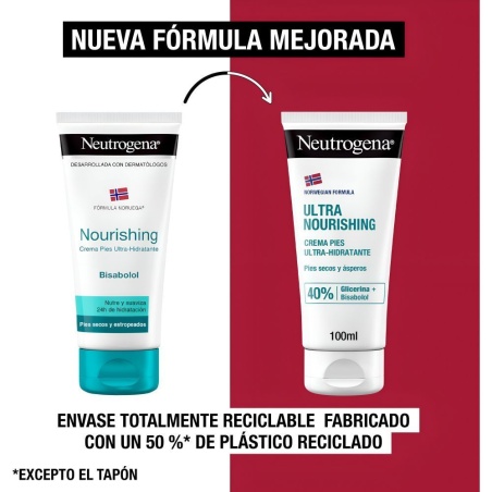 Neutrogena Crema de Pies Ultrahidratante 100 ml | Inicio | Farmaelg...
