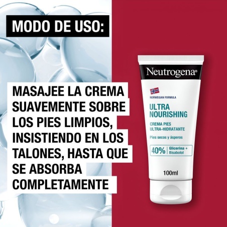 Neutrogena Crema de Pies Ultrahidratante 100 ml | Inicio | Farmaelg...