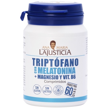 Ana Maria Lajusticia triptofano con melatonina + magnesio y vitamin...