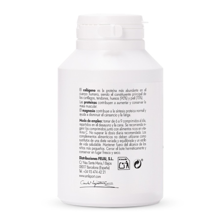 Colágeno con Magnesio 270 comp AMLsport | Nutricion deportiva | Far...