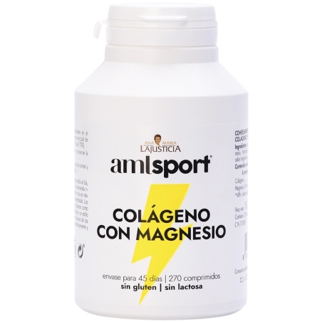 Colágeno con Magnesio 270 comp AMLsport | Nutricion deportiva | Far...
