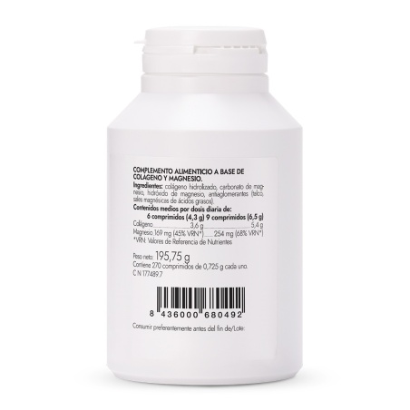 Colágeno con Magnesio 270 comp AMLsport | Nutricion deportiva | Far...
