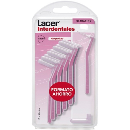 Lacer Cepillo Interdental Angular ultrafino 0.45 mm 10 Uds