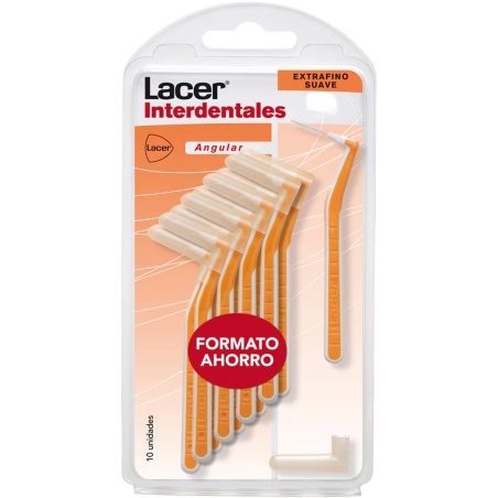 Lacer Cepillo Interdental Angular Extrafino Suave 0,5 mm 10 Uds