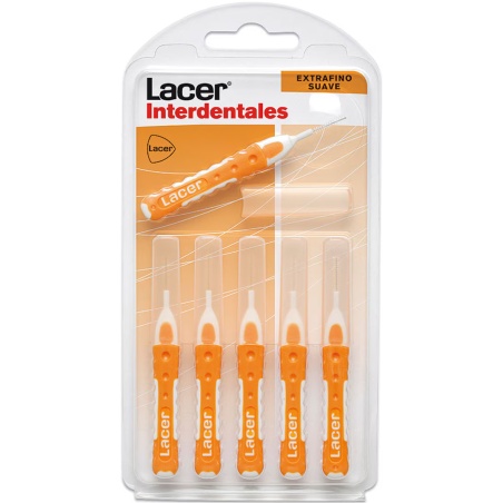 Lacer interdental extrafino suave 0.5 mm 6 ud | Higiene | Farmaelglobo