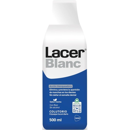 Lacer Blanc Colutorio Sabor Menta 500 ml