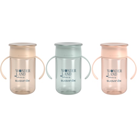 Suavinex Vaso Antiderrame Trainer Cup "Wonderland" 340 ml