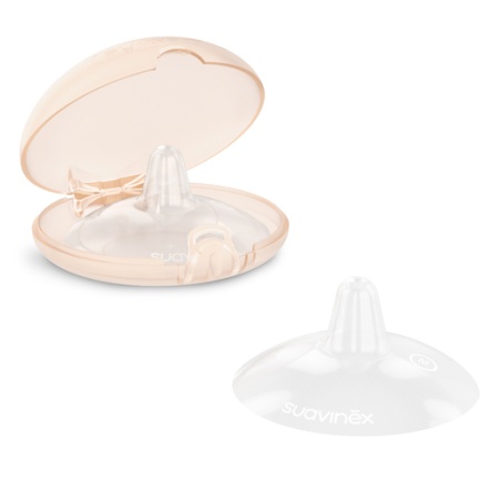 Suavinex Pezonera Silicona Talla (M) 2 Uds | Bebé | Farmaelglobo