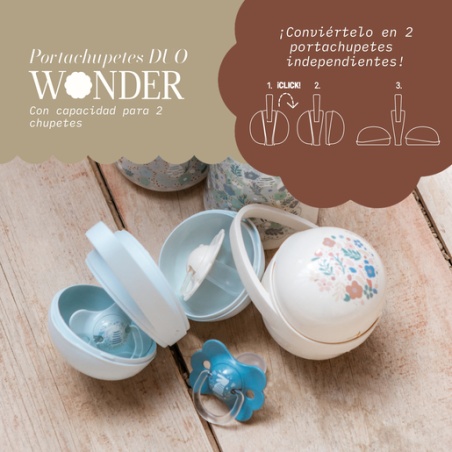 Suavinex Portachupetes "Wonderland" Dúo