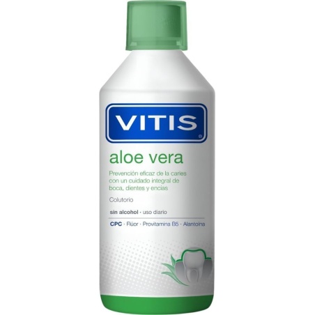 Vitis colutorio aloe vera sabor menta 500 ml | Higiene bucal | Farm...