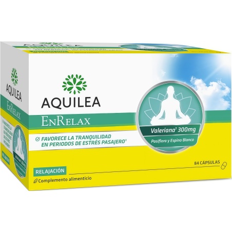Aquilea Enrelax 84 cápsulas | Fitoterapia | Farmaelglobo
