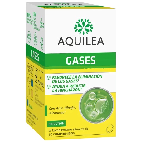 Aquilea Gases 60 Comprimidos