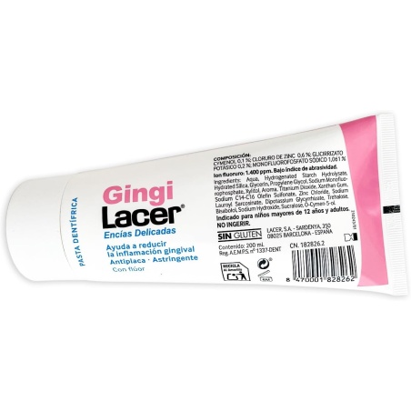 Lacer GingiLacer Pasta Dentífrica 200 ml