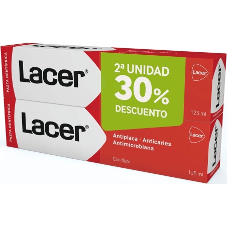 Pasta Lacer 125 ml Duplo | Higiene | Farmaelglobo