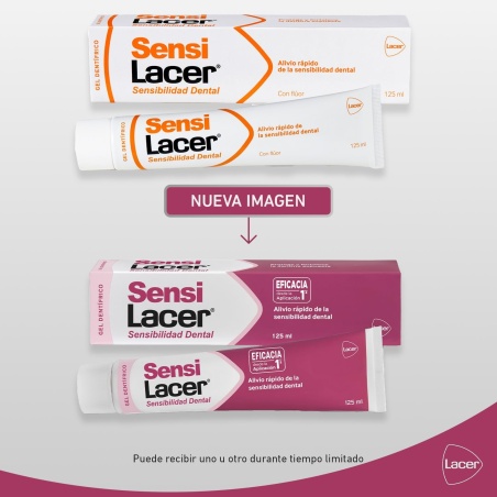 Sensi Lacer gel dentífrico 125 ml | Higiene bucal | Farmaelglobo