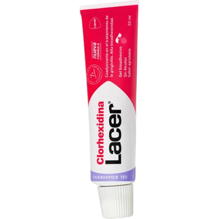 Clorhexidina Lacer Gel bioadhesivo 50 ml | Higiene bucal | Farmaelg...