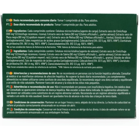 Essentialis Menopausia 30 Comprimidos