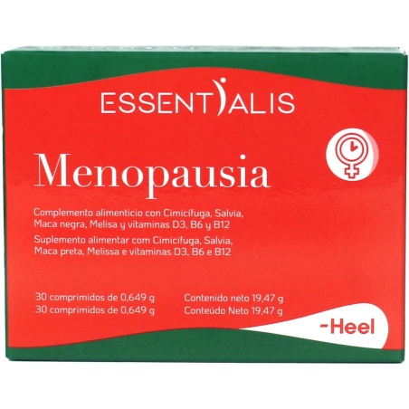 Essentialis Menopausia 30 Comprimidos