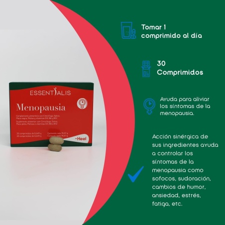 Essentialis Menopausia 30 Comprimidos