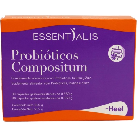 Essentialis Probióticos Compositum 30 Cápsulas