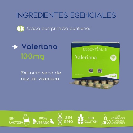 Essentialis Valeriana 60 Comprimidos