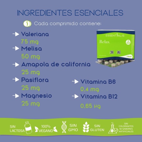 Essentialis Relax 60 Comprimidos