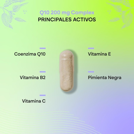 Nutralie Q10 Complex 200 mg 120 Cápsulas
